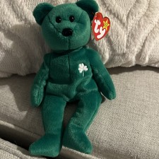 Vintage Ty Beanie Baby Erin The Bear 1997 Retired