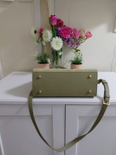 Dune Beige Faux Leather Handbag