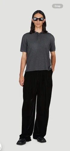 SAINT LAURENT (YSL) Pantalone uomo Saint Laurent in velluto. 52 36. $1990