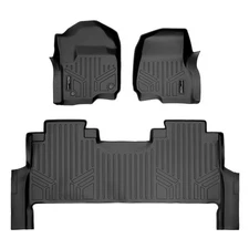 SMARTLINER SA0246/B0298 F/R Floor Mat Set for 17-25 Ford F250/F350