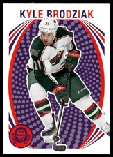 2013-14 O PEE CHEE RETRO Kyle Brodziak Minnesota Wild #193
