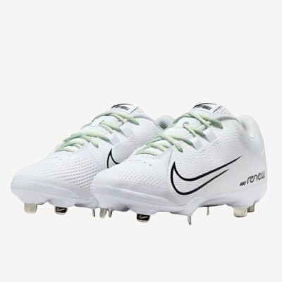 Nike Womens Hyperdiamond Elite Metal Softball Cleats CZ5917-103 White  Size - Main Image