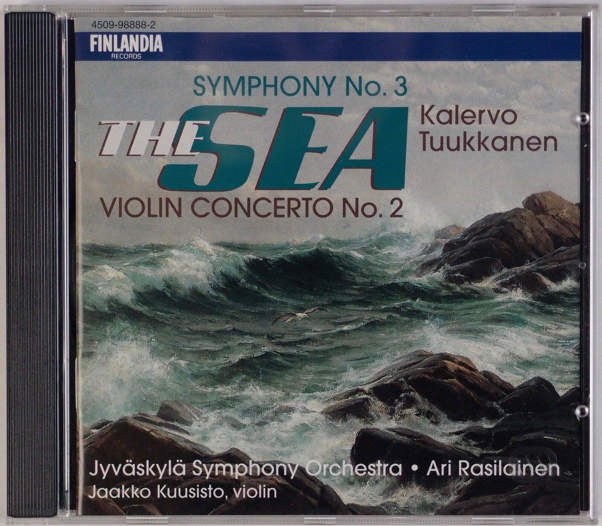 TUUKKANEN: Symphony Sea, Violin Concerto FINLANDIA CD NM