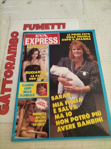 Eva Express n.34 Antonelli-Boccoli-Delon-Tognazzi-Carreras-Ferguson 1988 Ottimo