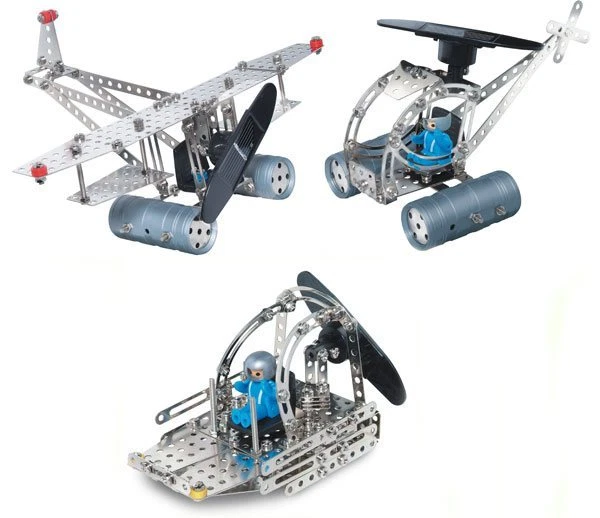 Solar Powered Construction Set Eitech C74 Metal Building Toy aircraft/helicopter - Image 3 of 4