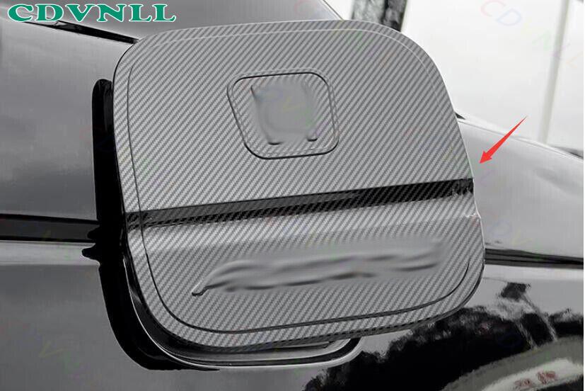 For Honda Accord 20082012 Steel Carbon Fiber Door Fuel Gas Cap Tank