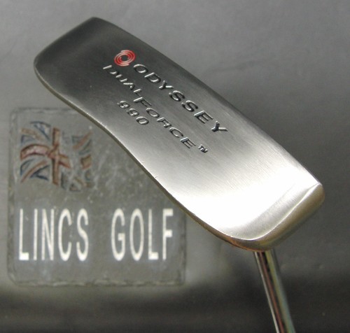 Odyssey Dual Force 990 Putter 87.5cm Playing Length Steel Shaft Odyssey Grip