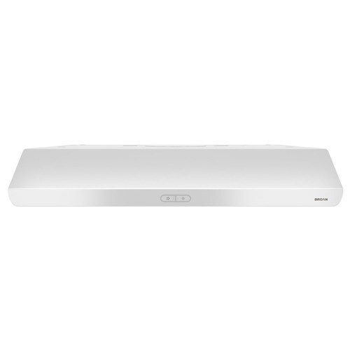 Broan Bkdb 130WW Sahale 30" 250 CFM 1.5 Sones White Range Hood for sale