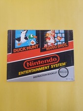 Super Mario Bros. / Duck Hunt Nintendo NES Manual Only  Instruction Booklet