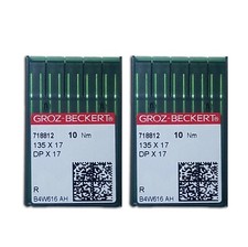 20 GROZ BECKERT 135X17 DPX17 SY3355 INDUSTRIAL SEWING MACHINE NEEDLES