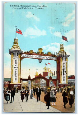 1973 Dufferin Memorial Gates Canadian National Exhibition Grounds Postcard