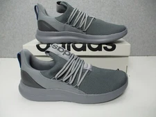 Adidas Lite Racer Adapt 7.0 Slip On Running Shoes Mens Sz 10.5 Gray