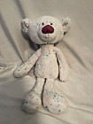 Gund Toothpick Confetti Bear 6061451 Plush Stuffed Animal White New/Without Tag