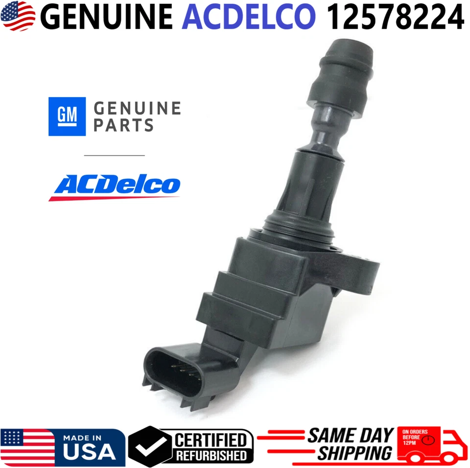 OEM ACDELCO Ignition Coils For 2005-2017 Buick Chevrolet GMC Pontiac I4 12578224 - Image 4 of 4