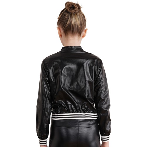 Kids Girls Hoodie Excise Hooded Cloth Jacket Sport Sweatshirt Style Outwear - Picture 39 of 79