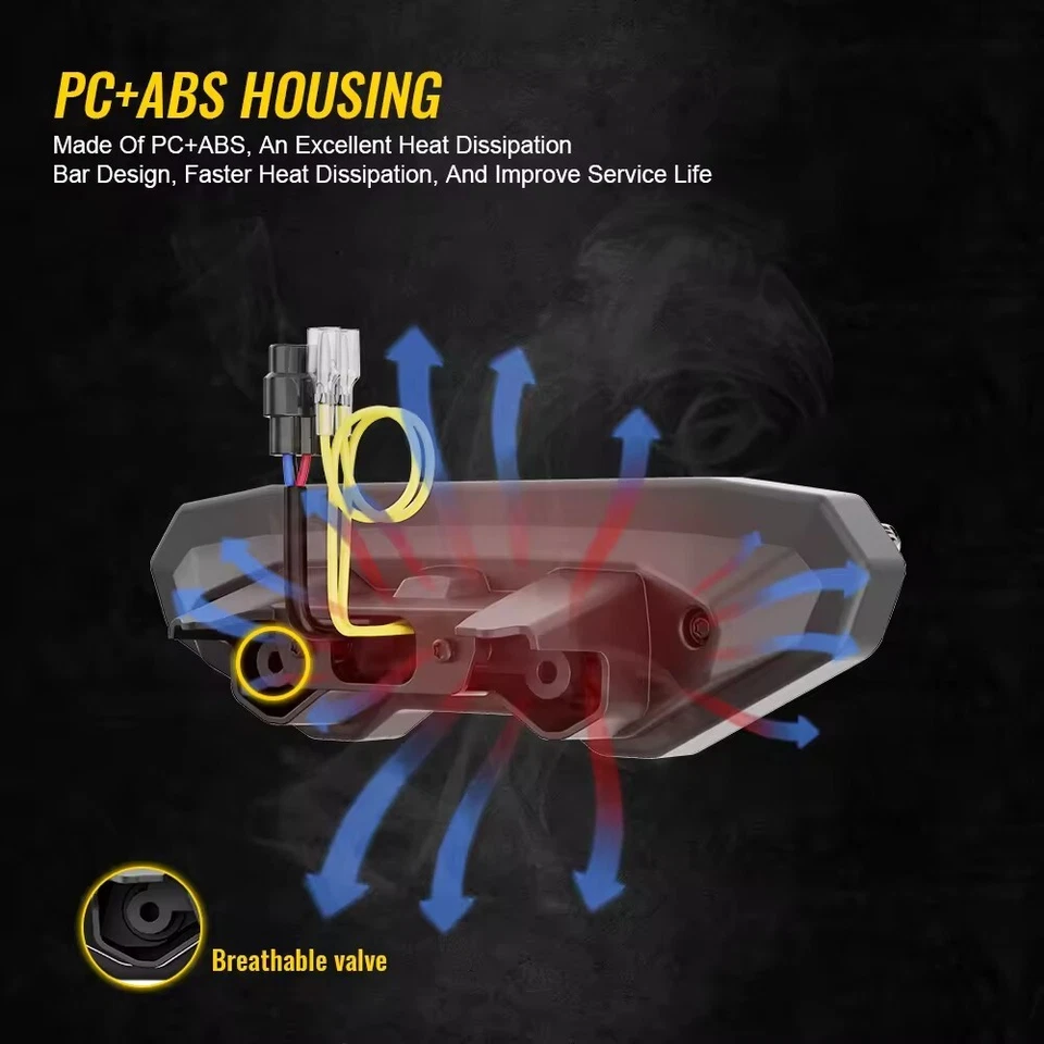 集成 LED 尾刹车灯转向信号适用于 YAMAHA FZ09 MT09 FJ09 FZ10 MT10  — 第 3/4 张图片