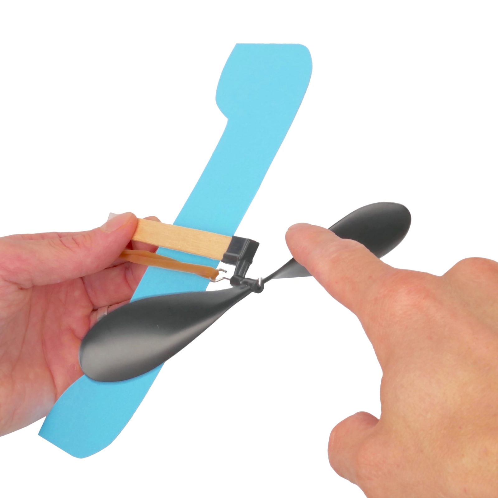 Rubber Band Helicopter Kit 30 DIY PropellerPowered Helicopters, STEM