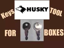 HUSKY 010 REPLACEMENT KEY SET OF 2 HUSKY TOOL BOX KEYS FREE SHIPPING