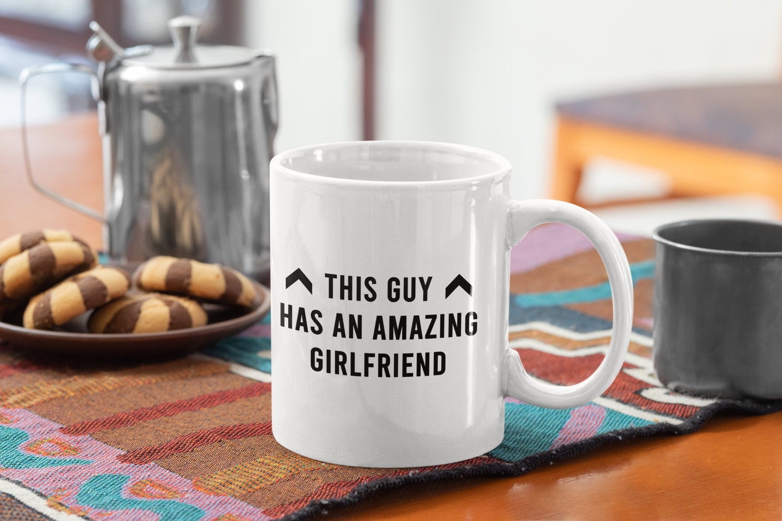 Boyfriend Funny Coffee Mug This Guy Has An Amazing Girlfriend Valentines Day