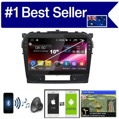 SUZUKI VITARA 2015+  GPS WIRELESS APPLE CARPLAY ANDROID AUTO ODB DAB TPMS DVR
