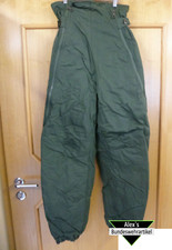 original schwedische Armee Thermohose M90 K&auml;lteschutzhose gef&uuml;ttert Winter Gr&uuml;n