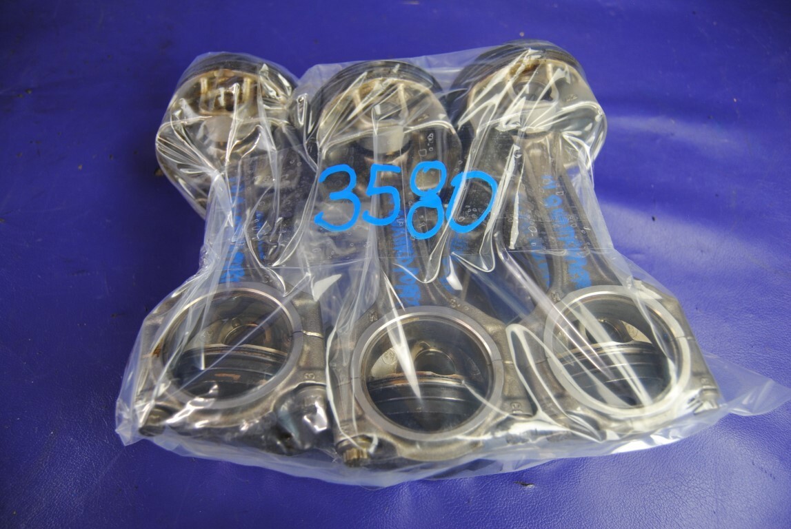14-21 Maserati Quattroporte Ghibli 3.0L V6 Turbo F160 Connecting Rod Piston Set