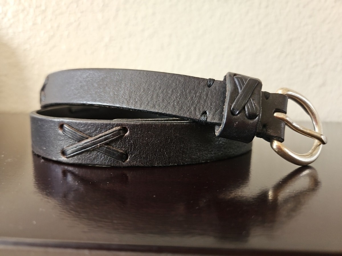 Lauren Ralph Lauren Vintage Women\'s Belt Vintage Wide Belt 1980s Ralph Lauren Brown Women main image 3