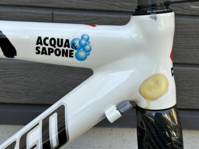 Vintage Specialized S-Works E5 Mario Cipollini Aqua & Sapone Zebra