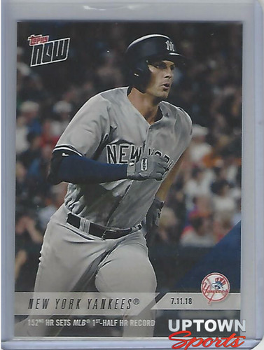 2018 Topps Now 444 NEW YORK YANKEES®