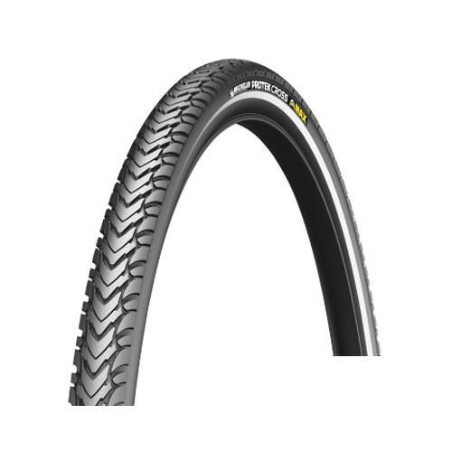 Pneu VTC 700x35 Michelin Protek Cross Max noir flanc réfléchissant 37-622 tringle rigide