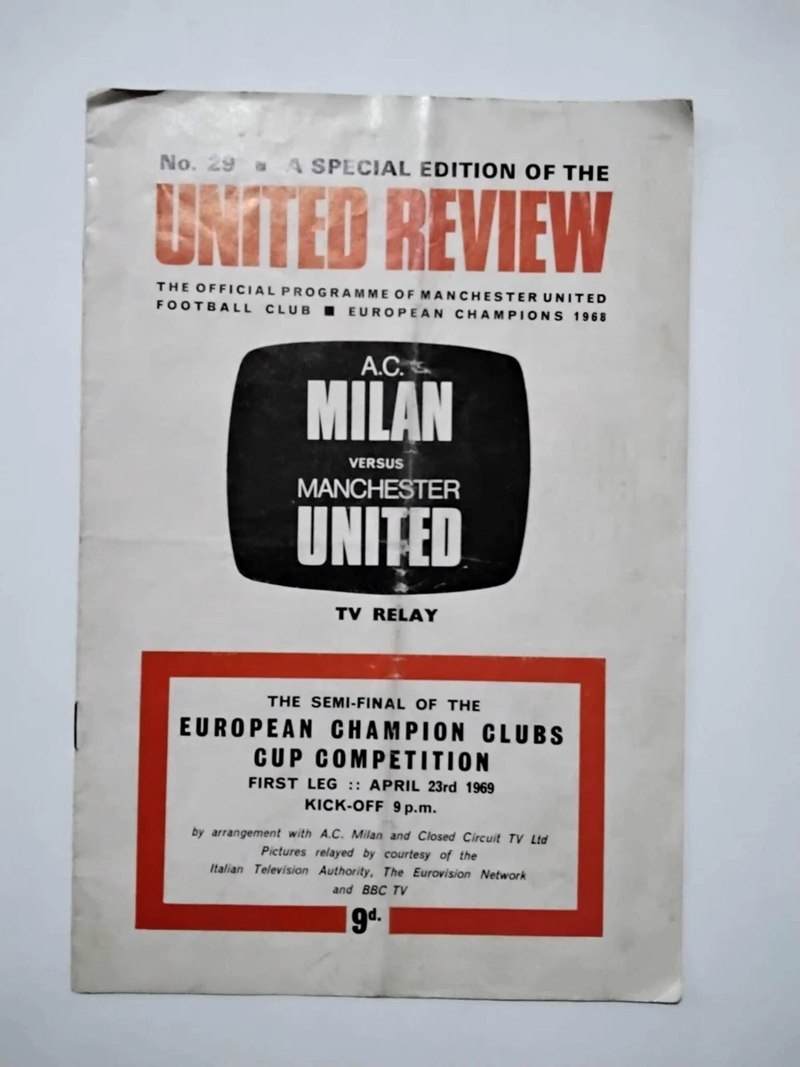 Man utd v ac milan tv outlet