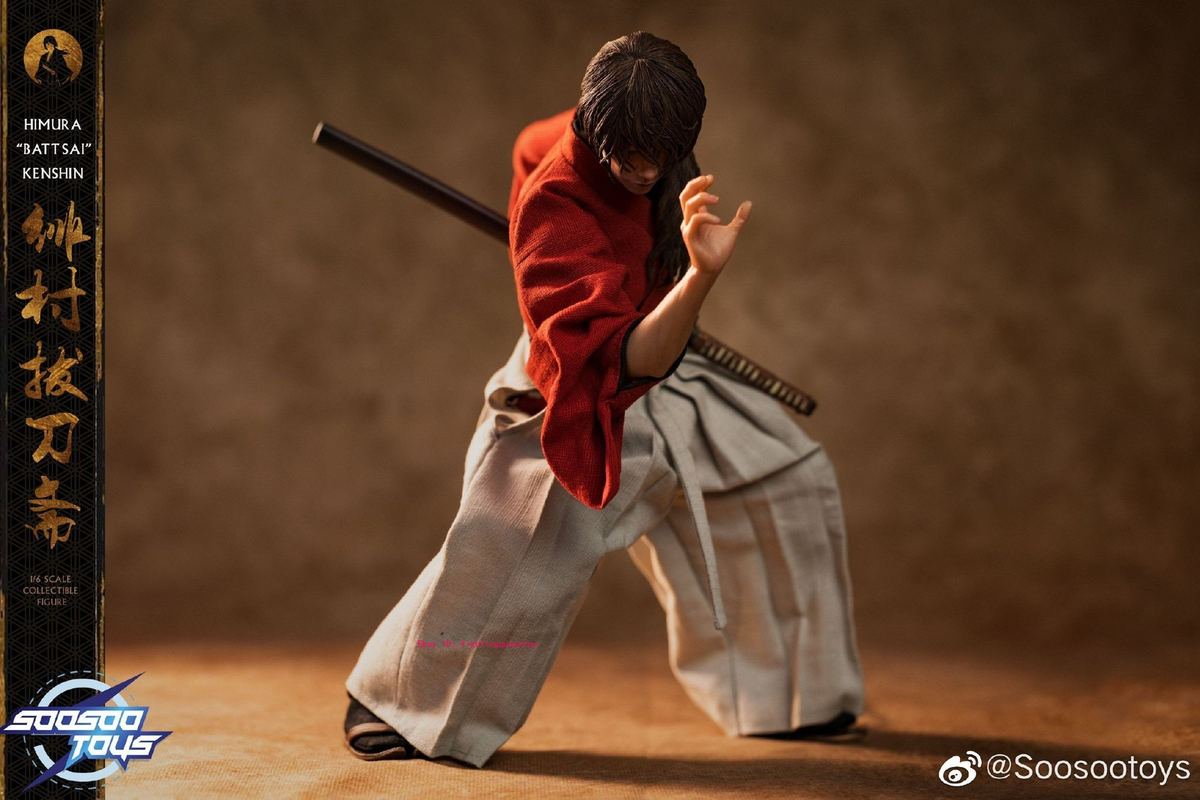 Soosootoys SST-046 Rurouni Kenshin Himura 1/6 Action Figure