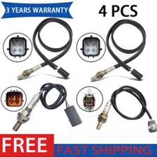 4PCS Oxygen O2 Sensor  for 2003-2005 Mazda 6 3.0l V6 Upstream+Downstream Sensor