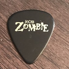 Rob Zombie John 5 Tour Guitar Pick Silver/Black