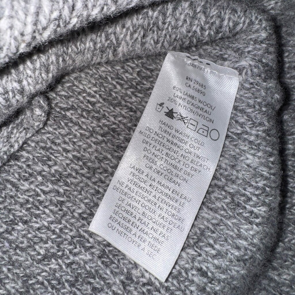 Women's Pendleton Gray Wool Double Breasted cardi… - image 8