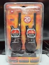 NEW lot 2 Motorola 2-Way radio EM1000R EM1000 20 Mile Range Brand New Sealed