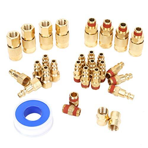 30 Pieces 1 4 Npt Air Coupler And Plug Kit Quick Connect Air Fittings 30-pieces-1-4-npt-air-coupler-and-plug-kit-quick-connect-air-fittings