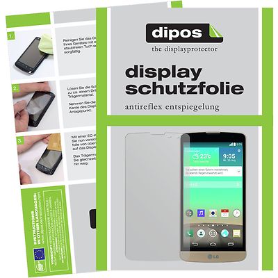 6x Schutzfolie für LG Bello II Display Folie passend für das LG Bello 2 matt