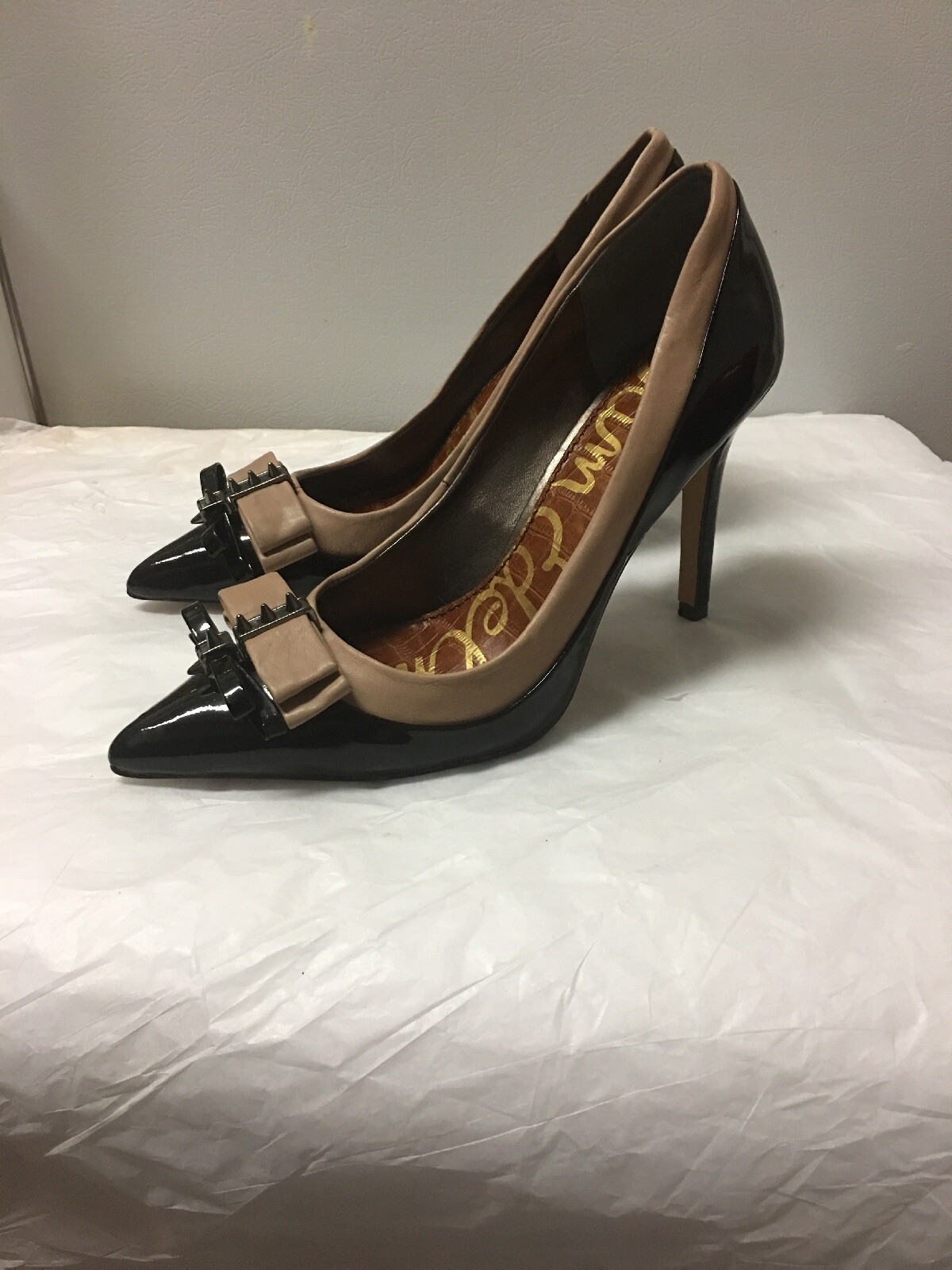 Sam Edelman Womens Black And Nude Nude Nude Patent Pumps Size 8 a19de0 Sam Edelman Womens Black And Nude Nude Nude Patent Pumps Size 8 a19de0