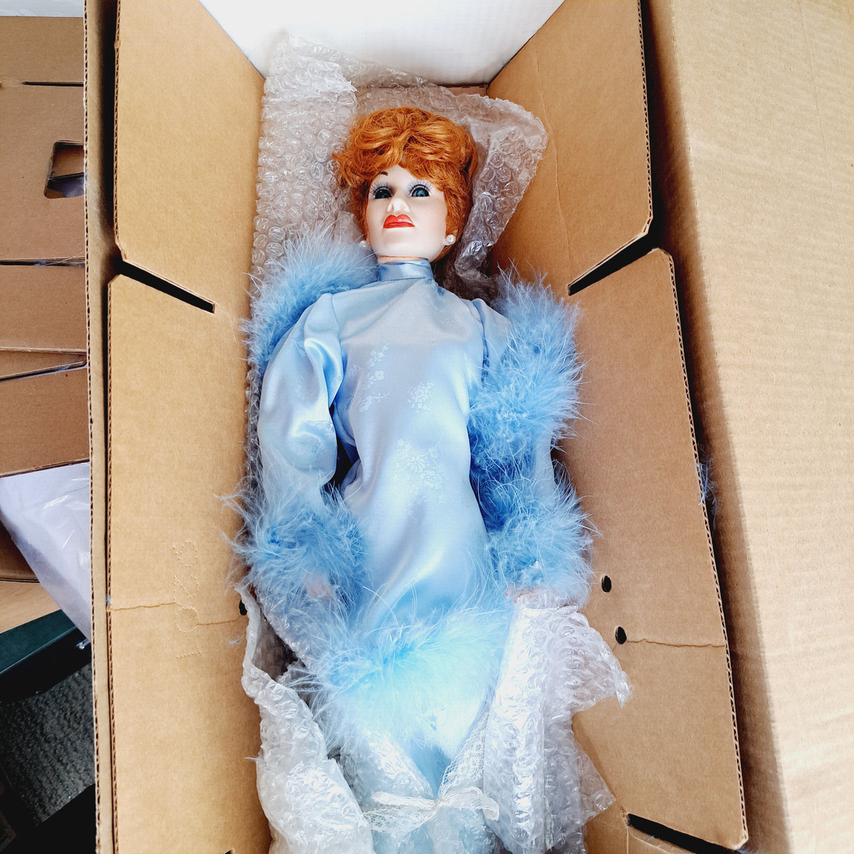 Lucille Ball Hollywood Walk Of Fame Collection Porcelain W/ Box COA  Lucy