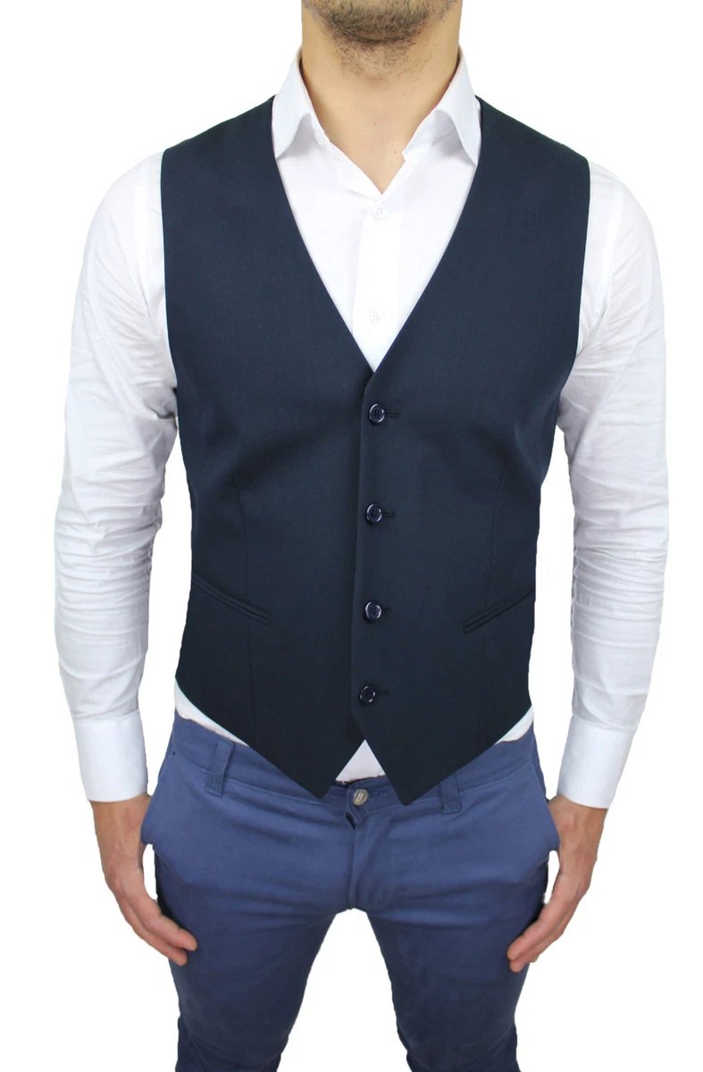 Midnight store blue waistcoat