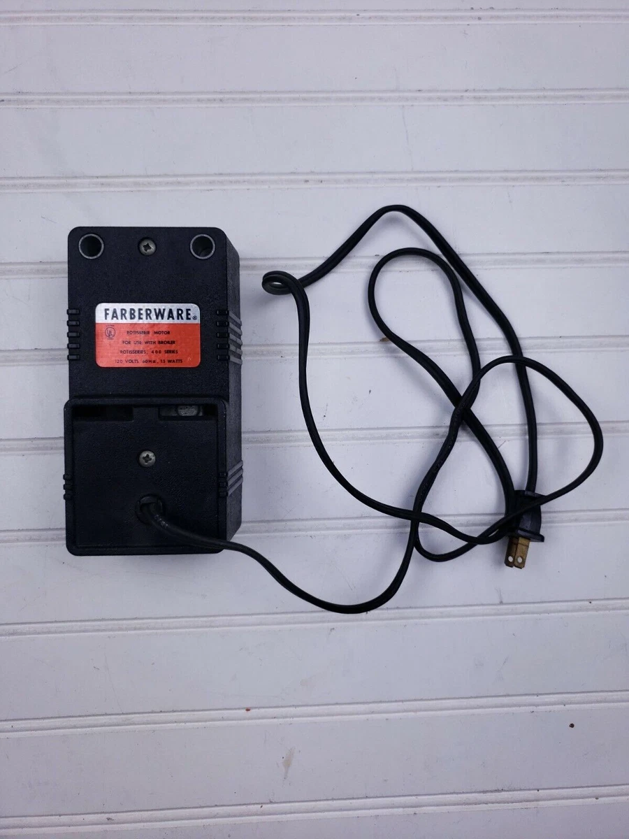 Farberware clearance rotisserie motor
