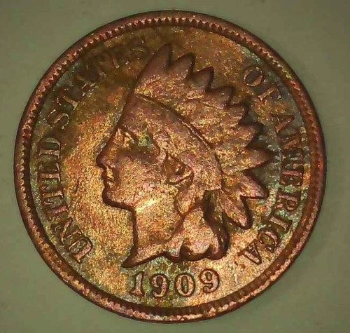 1909  Indian Head Penny; Good condition ; #14