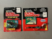 1996 Racing Champions NHRA 1/64 Top Fuel Dragster & Funny Car J.C. PENNY CO