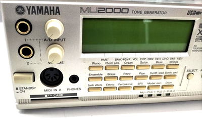 YAMAHA MU2000 Tone Generator Sound Module Tested Working Japan
