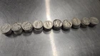 Mercury Dimes $10 Face Value 90% Silver 2 Rolls 100 Coin Bulk Lot