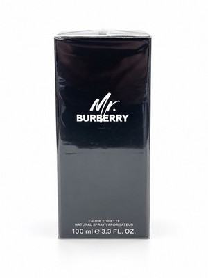 Mr.Burberry 3.3oz Edt Spray For Men New 