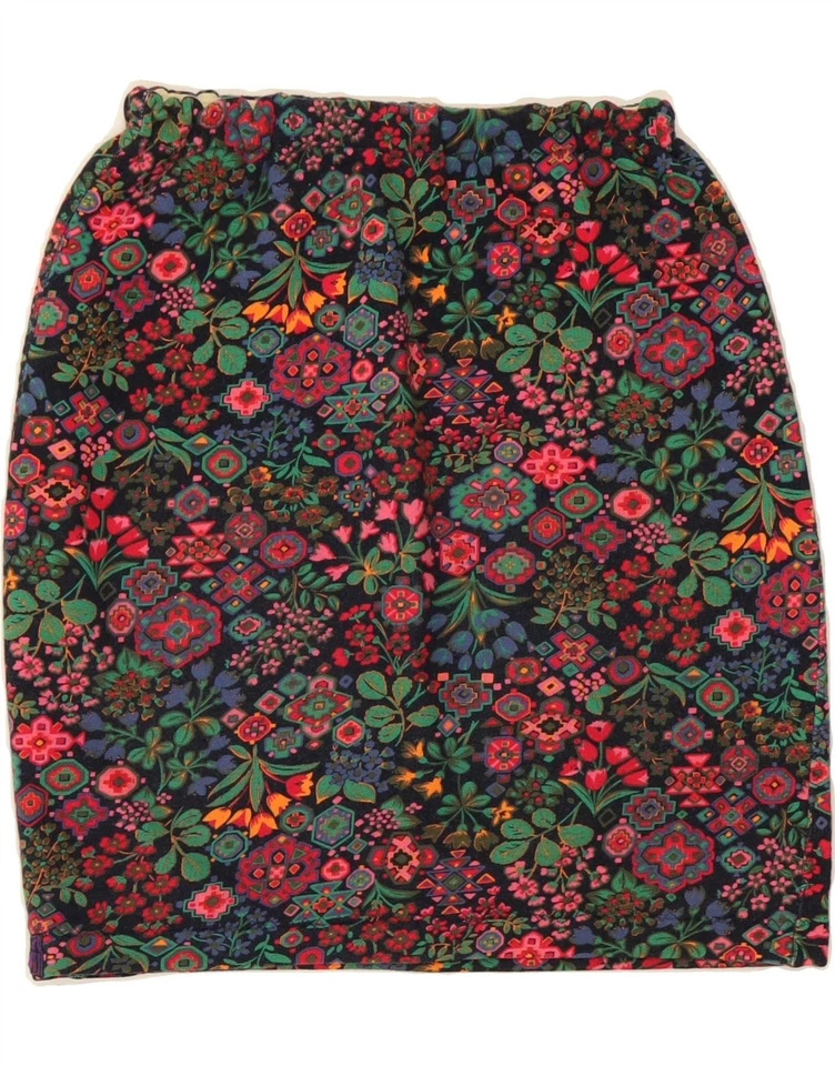 BEST COMPANY Womens Pencil Skirt UK 8 Small W26 Multicoloured Floral AO07 - Image 2 of 3