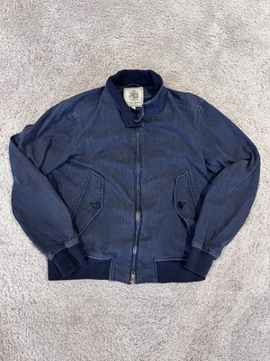 J Press Vintage Harrington Medium Blue Jacket
