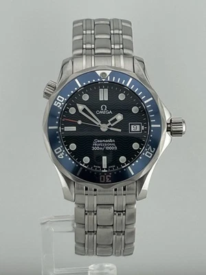 Omega Seamaster Pro SMP 300M 2561.80 Mid Size 36mm Blue Wave Bond 007 Quartz